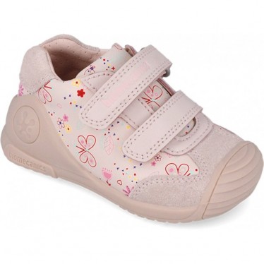 Biomecanics 252100 Mädchen Sportschuhe mit Schmetterlingsdruck COTTON_A779