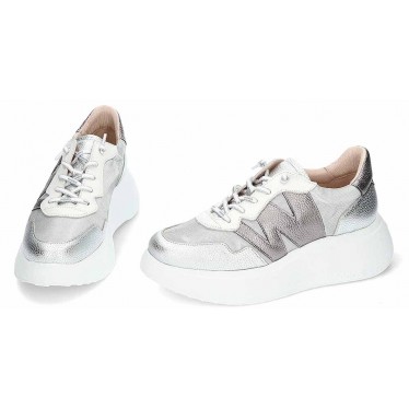 Wonders Zenit A-3622 Damen Sneaker PLATA
