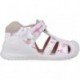 Biomecanics 252101 Sandalen für Mädchen mit Schmetterlingsmuster BLANCO_B050