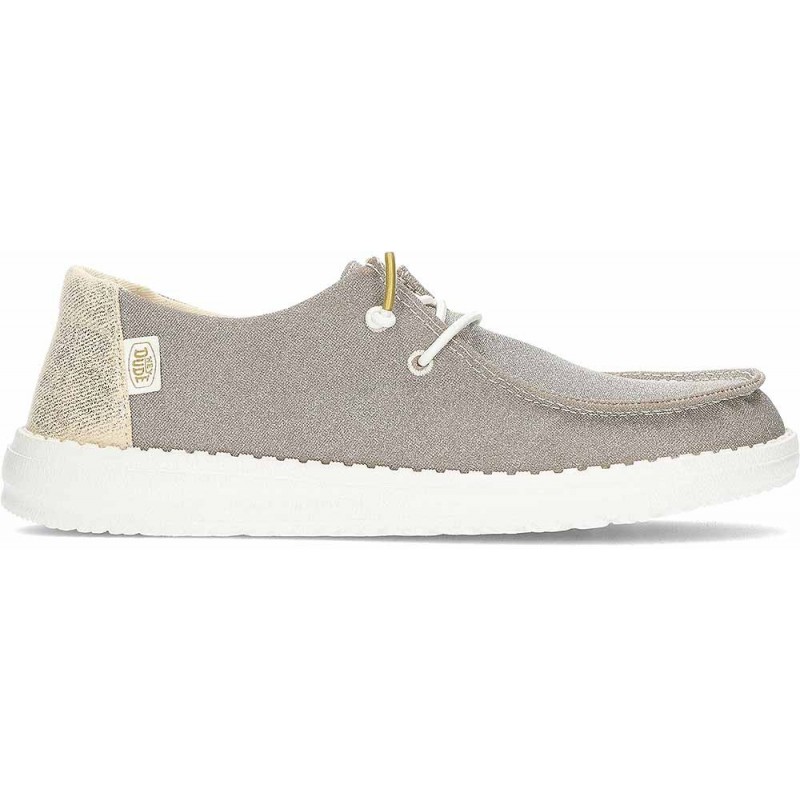 HEY DUDE Metallic Glitzer Damenschuhe HD41082 GOLD
