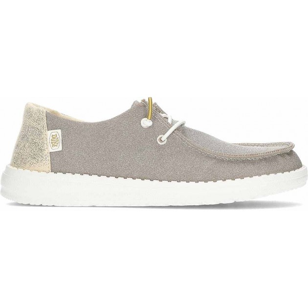 HEY DUDE Metallic Glitzer Damenschuhe HD41082 GOLD HEY DUDE Metallic Glitzer Damenschuhe HD41082 GOLD
