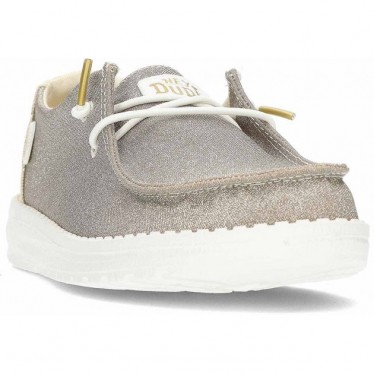 HEY DUDE Metallic Glitzer Damenschuhe HD41082 GOLD