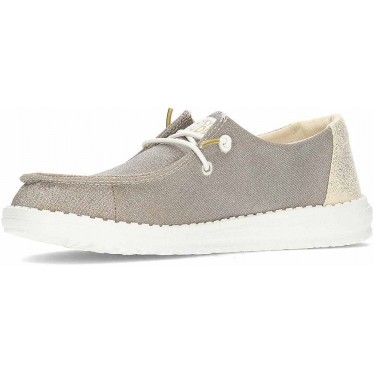 HEY DUDE Metallic Glitzer Damenschuhe HD41082 GOLD