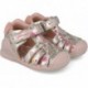 Biomecanics 252103 Bedruckte Mädchensandalen CHAMPAGNE_B122