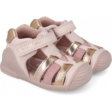 Biomecanics 252104 Lässige Riemchensandalen für Mädchen COTTON_A779