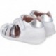 Biomecanics 252104 Lässige Riemchensandalen für Mädchen BLANCO_PLATA_B313