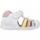 Biomecanics 252104 Lässige Riemchensandalen für Mädchen BLANCO_MULTI_C310