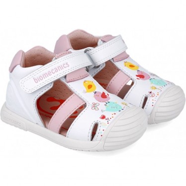 Biomecanics 252106 Garten-Mädchensandalen BLANCO_B050
