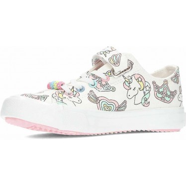 CONGUITOS Einhorn Fantasy 284096 Mädchen Sneaker WHITE