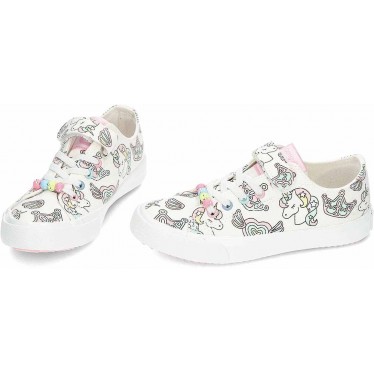 CONGUITOS Einhorn Fantasy 284096 Mädchen Sneaker WHITE
