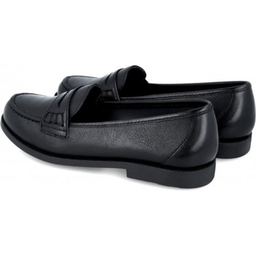 Garvalín 241705 Copete Schulmokassins für Mädchen NEGRO_A054