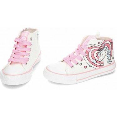 CONGUITOS Einhorn Fantasy 283108 High Top Sneakers für Mädchen MULTI