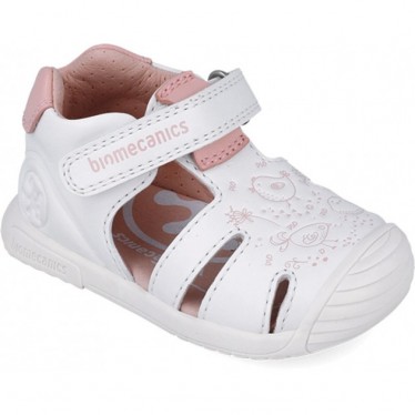 Biomecanics 252108 Print Mädchen Sandalen BLANCO_C050
