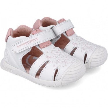 Biomecanics 252108 Print Mädchen Sandalen BLANCO_C050