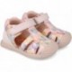 Biomecanics 252110 Sandalen für Mädchen mit Herz-Print COTTON_A779