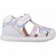 Biomecanics 252110 Sandalen für Mädchen mit Herz-Print BLANCO_B050