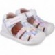 Biomecanics 252110 Sandalen für Mädchen mit Herz-Print BLANCO_B050