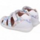 Biomecanics 252110 Sandalen für Mädchen mit Herz-Print BLANCO_B050