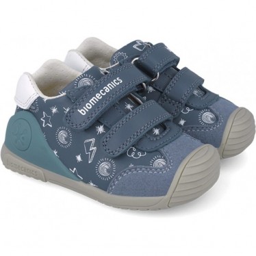 Biomecanics 252115 Bedruckte Sportschuhe für Jungen PETROL_A556