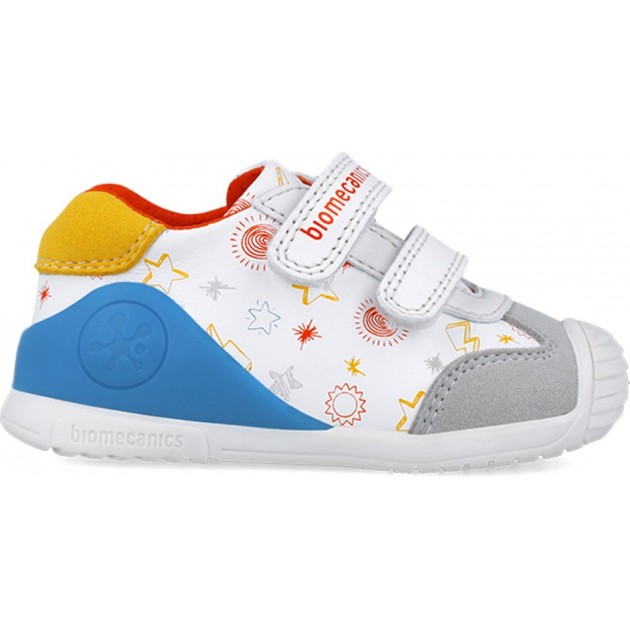 Biomecanics 252115 Bedruckte Sportschuhe für Jungen BLANCO_YEMA_C835