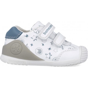 Biomecanics 252115 Bedruckte Sportschuhe für Jungen BLANCO_INDIGO_B834