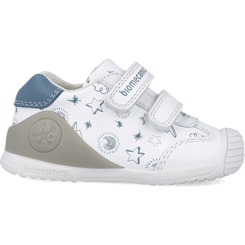 Biomecanics 252115 Bedruckte Sportschuhe für Jungen BLANCO_INDIGO_B834