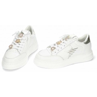 CETTI C-1307 Damen Sportschuhe BLANCO_ORO