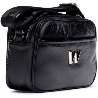 WONDERS Cloud Damen Tasche WB-52002 NEGRO