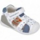 Biomecanics 252116 Bedruckte Jungen-Sandalen BLANCO_INDIGO_B834