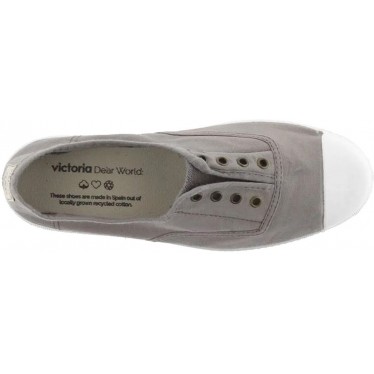 Victoria 106623 English 1915 Canvas Damen Sneaker GRIS
