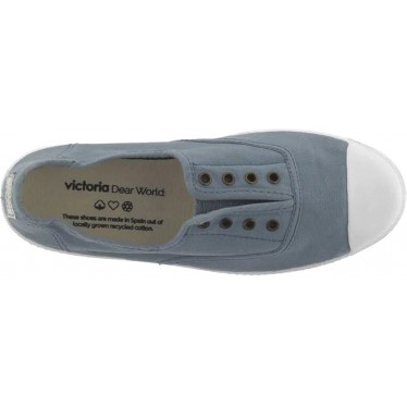 Victoria 106623 English 1915 Canvas Damen Sneaker ATLANTICO