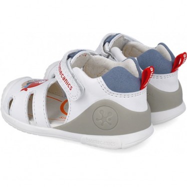 Biomecanics 252118 Piraten-Sandalen für Jungen BLANCO_B050