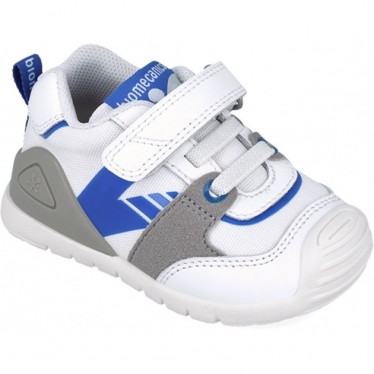 Biomecanics 252121 Elastische Urban-Sportschuhe für Jungen BLANCO_ROYAL_C825