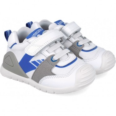 Biomecanics 252121 Elastische Urban-Sportschuhe für Jungen BLANCO_ROYAL_C825