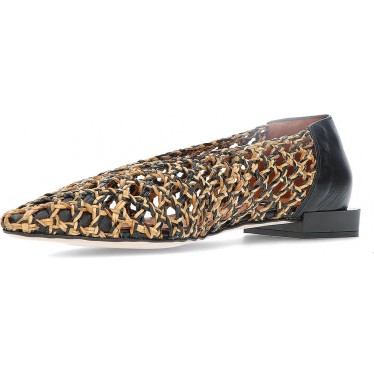 ANGEL ALARCON Elodie 25013 Damen Ballerinas NEGRO_NIRVANA