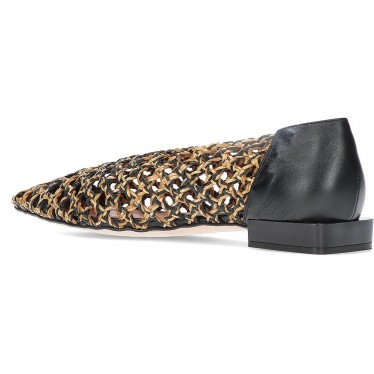 ANGEL ALARCON Elodie 25013 Damen Ballerinas NEGRO_NIRVANA