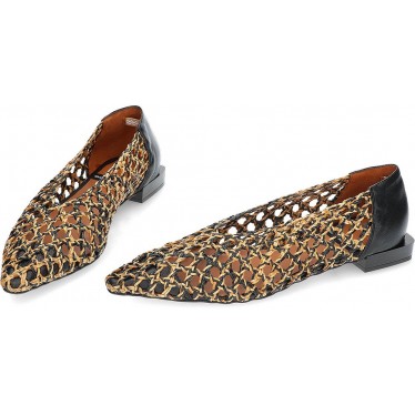 ANGEL ALARCON Elodie 25013 Damen Ballerinas NEGRO_NIRVANA