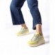 Wonders Azure A-4001 Damen Sneaker CYBER_PLATINO