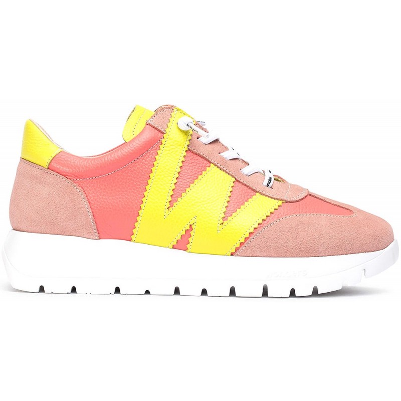 Wonders A-2476 Racer Damen Sportschuh CORAL