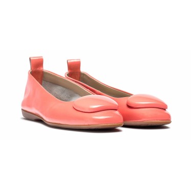Wonders A-86120 FEI Damen Ballerinas LACK_CORAL
