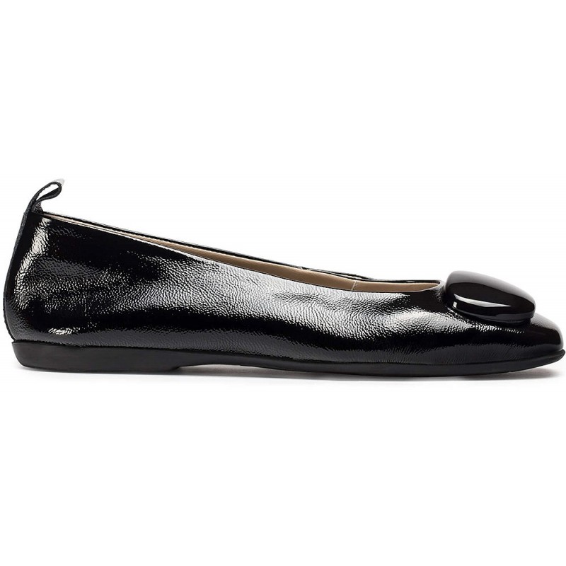 Wonders A-86120 FEI Damen Ballerinas LACK_NEGRO