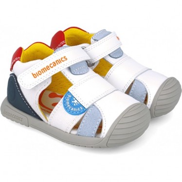 BIOMECANICS Urban 252127 Jungensandale BLANCO_C050