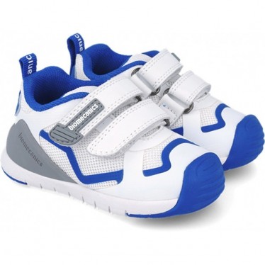 BIOMECANICS Erste Schritte Kinder-Sportschuhe 252133 BLANCO_AZUL_B057