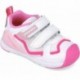 BIOMECANICS Mädchen Sneakers Erste Schritte 252133 BLANCO_FUCSIA_D304