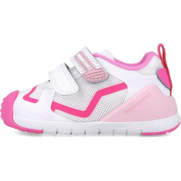 BIOMECANICS Mädchen Sneakers Erste Schritte 252133 BLANCO_FUCSIA_D304
