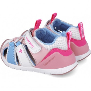 BIOMECANICS Sport 252135 Mädchen-Sandale BLANCO_ROSA_D113