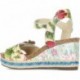 LAURA VITA FACYO80 CHAUSSURE-SANDALEN BEIGE