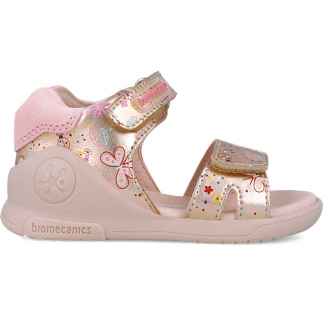 Biomecanics 252142 Biogateo Sandalen mit offener Spitze und Print für Mädchen MONROBIA_A665 Biomecanics 252142 Biogateo Sandalen mit offener Spitze und Print für Mädchen MONROBIA_A665