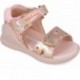 Biomecanics 252142 Biogateo Sandalen mit offener Spitze und Print für Mädchen MONROBIA_A665