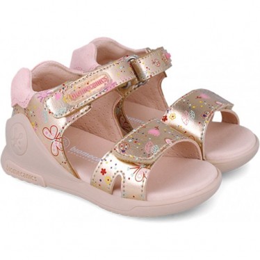 Biomecanics 252142 Biogateo Sandalen mit offener Spitze und Print für Mädchen MONROBIA_A665